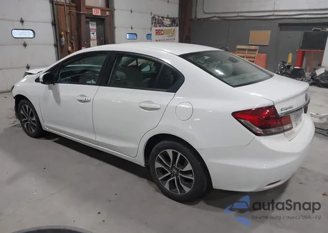 2014 Honda Civic Ex z USA, uszkodzony, nr VIN 2HGFB2F8XEH541221